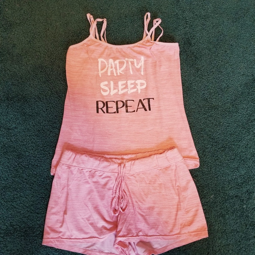 Pink Pajama Set